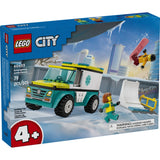 60403 LEGO® City Great Vehicles Emergency Ambulance and Snowboarder