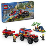 60412 LEGO® City Fire Truck with Rescue Boat