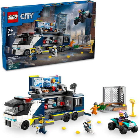 60418 LEGO® City Police Mobile Crime Lab Truck