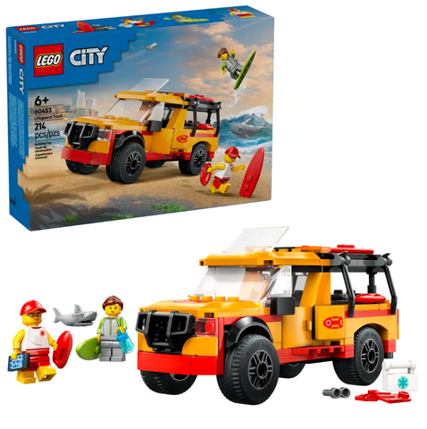 60453 LEGO® City Great Vehicles Lifeguard Beach Rescue Truck