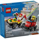 60458 LEGO® City Great Vehicles Pizza vs. Fire Truck Race Car Pack