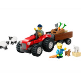 60461 LEGO® City Great Vehicles Red Farm Tractor with Trailer