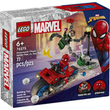 76275 LEGO® Super Heroes Marvel Motorcycle Chase Spider-Man vs. Doc Ock