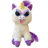 Feisty Pets Expressions Silly Glenda Glitterpoop the Unicorn Sticks her Tongue Out