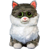 Feisty Pets Cute Plush Fat Cat Lazy Lani Plush Stuffed 8.5” tall