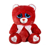 Feisty Pets Meghan Madlove Valentine Bear Grin 8.5" Plush Stuffed Animal Toy