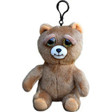 Feisty Pets Mini Sir Growls-A-Lot- Interactive 4" Backpack Clip or Purse Charm!