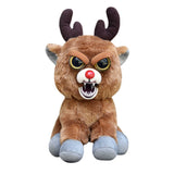 Feisty Pets by William Mark- Rude Alf- Amazing 8.5" Plush Stuffed Red Nosed Reindeer That Turns Feisty With a Squeeze!