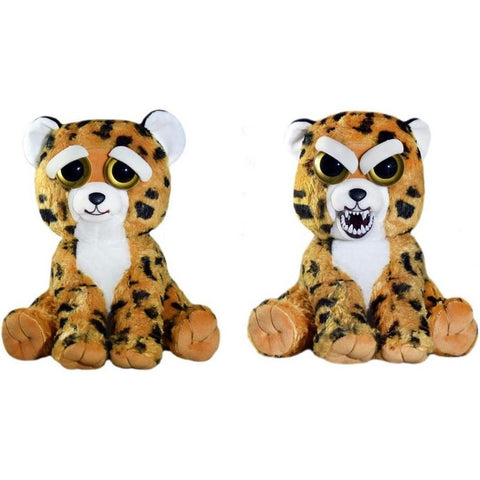 Feisty Pets Toby Toejam Adorable Plush Cheetah that turns Feisty with a Pinch