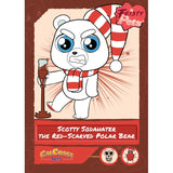 Feisty Pets® 8" Scotty Sodahater The Red-Scared Polar Bear