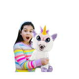 Feisty Pets® 20" Jumbo Glenda Glitterpoop The Unicorn