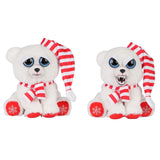 Feisty Pets® 8" Scotty Sodahater The Red-Scared Polar Bear