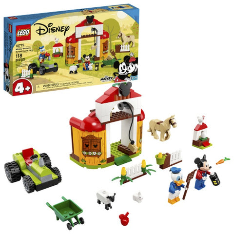 10775 LEGO® Disney Mickey and Friends Mickey Mouse & Donald Duck's Farm