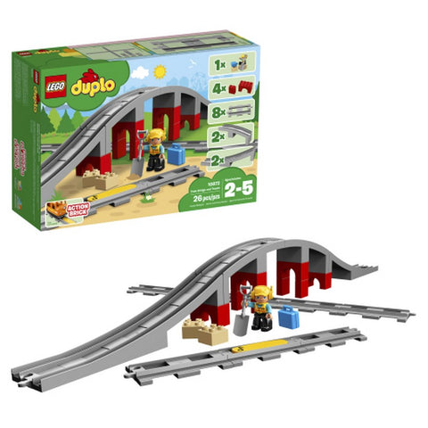 10872 LEGO®DUPLO® Town Train Bridge and Tracks