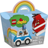 10957 LEGO® DUPLO® My First Fire Helicopter & Police Car