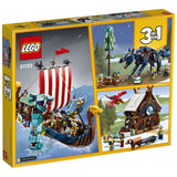 31132 LEGO® Creator Viking Ship and the Midgard Serpent