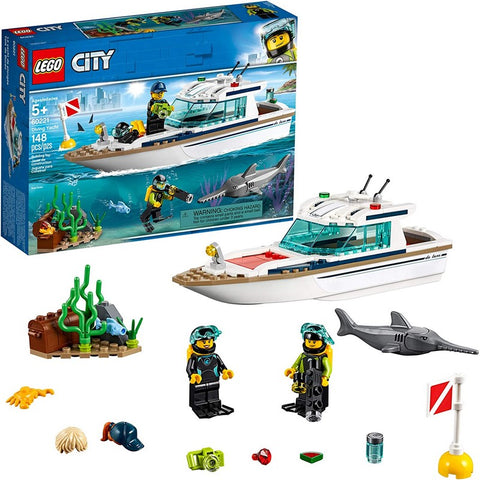 60221 LEGO® City Great Vehicles Diving Yacht