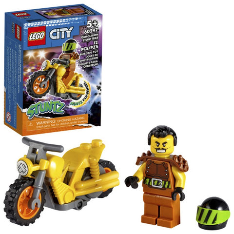 60297 LEGO® City Stuntz Demolition Stunt Bike – Chachi Toys
