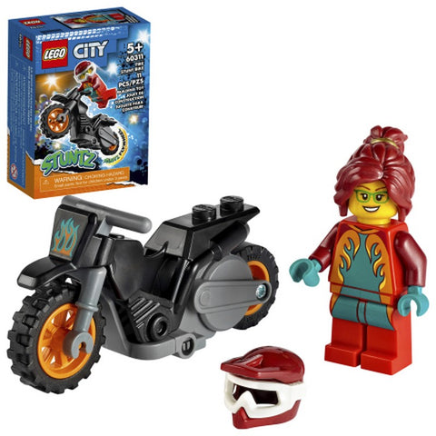 60311 LEGO® City Stuntz Fire Stunt Bike – Chachi Toys