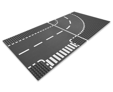 T-Junction & Curved Road Plates