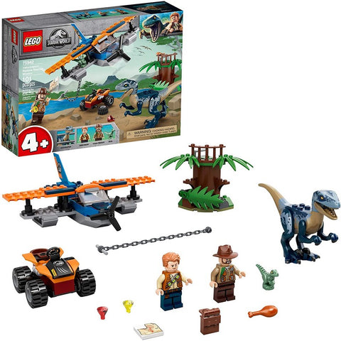75942 LEGO® Jurassic World Velociraptor Biplane Rescue Mission
