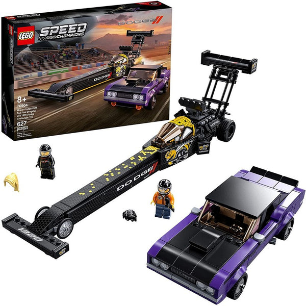 76904 LEGO® Speed Champions Mopar Dodge//SRT Top Fuel Dragster and