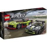 76910 LEGO® Speed Champions Aston Martin Valkyrie AMR Pro and Aston Martin Vantage GT3