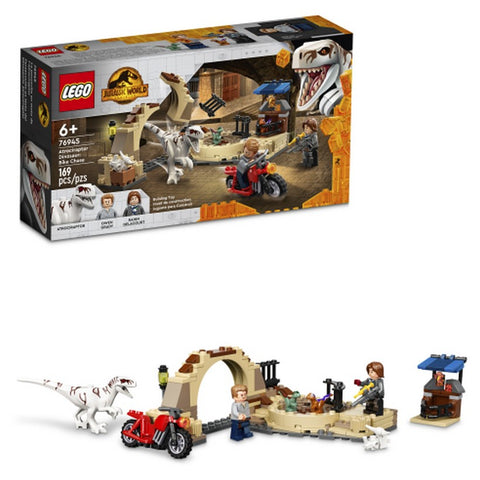 76945 LEGO® Jurassic World Atrociraptor Dinosaur: Bike Chase