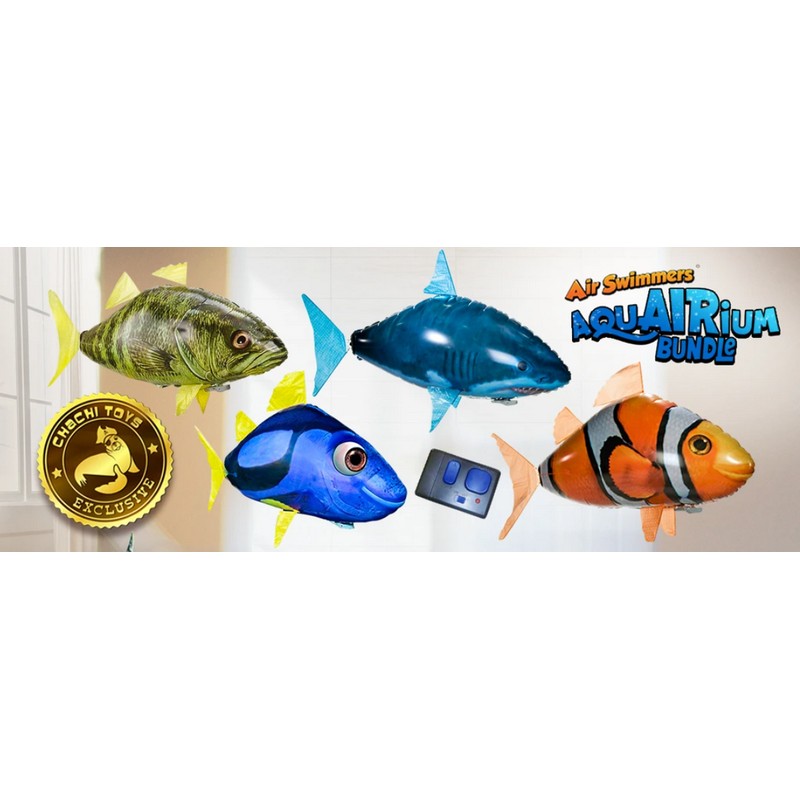 Control Shark Balloon Air Swimmers Remote Control Flying Fish Fish