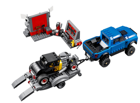 ちゃっぱりあん 75875 LEGO® Speed Ford F-150 Raptor & Ford Model A Hot Rod