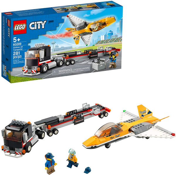 60289 LEGO® City Great Vehicles Airshow Jet Transporter – Chachi Toys