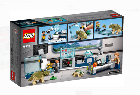 75939 75939 LEGO® Jurassic World Dr. Wu's Lab: Baby Dinosaurs Breakout ...