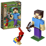 21148 LEGO® Minecraft Steve BigFig with Parrot