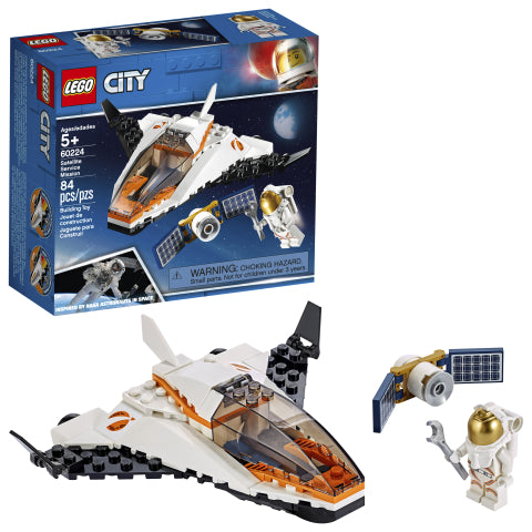 60224 LEGO® City Space Sport Satellite Service Mission
