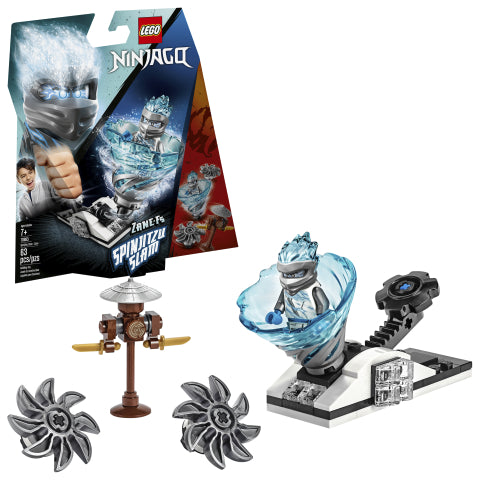 堅実な究極の Ninjago LEGO® 70683 Spinjitzu Toys Chachi – Zane - Slam パーツ