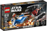 75196 LEGO® Star Wars TM A-Wing™ vs. TIE Silencer™ Microfighters