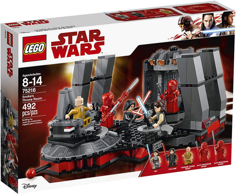75216 LEGO® Star Wars TM Snoke's Throne Room – Chachi Toys