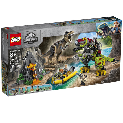 にっしー 75938 LEGO® Jurassic World T. rex vs Dino-Mech Battle – Chachi Toys