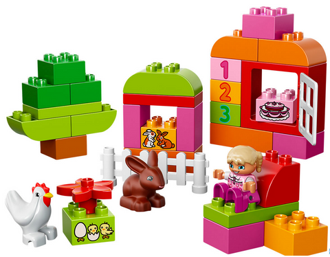 LEGO® DUPLO® All-in-One-Pink-Box-of-Fun – Chachi Toys